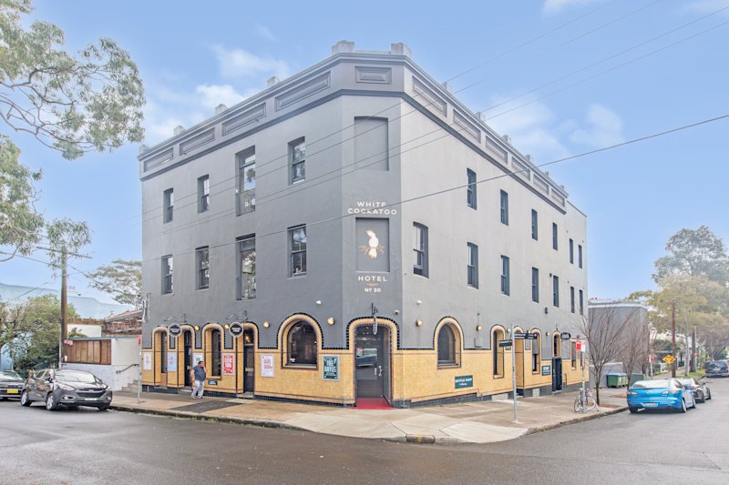 White Cockatoo hotel, 30 Terminus Street, Petersham, NSW.