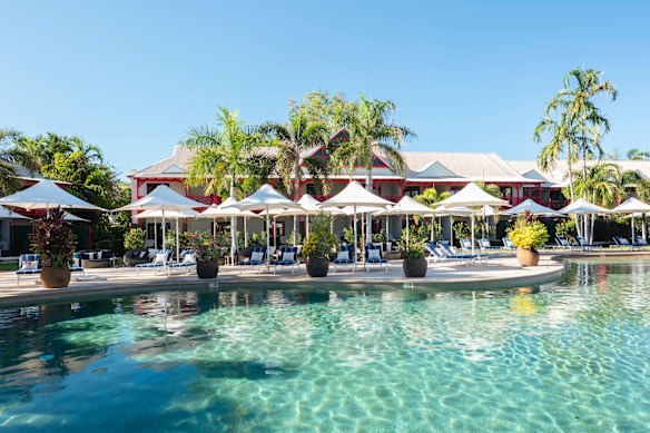 Ocean pool at Cable Beach Club Resort & Spa in Broome, WA.