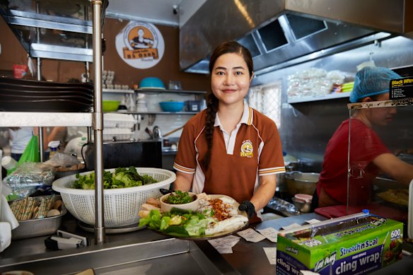 Banh Cuon Ba Oanh owner Minh Thuy Nguyen.