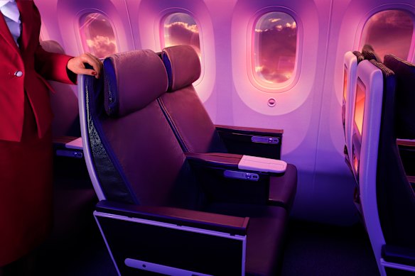 Virgin Atlantic’s premium-economy seats were named the world’s best in 2025.