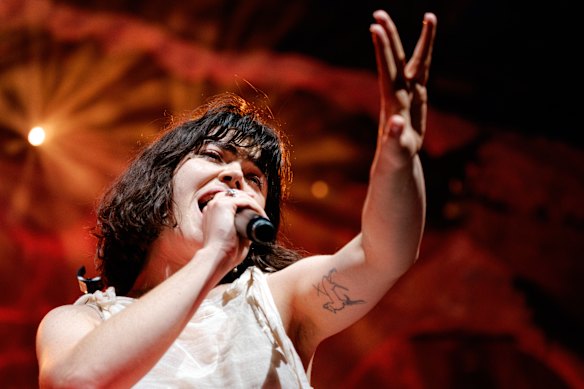 Abigail Morris steals the show with her voice and stage presence. 