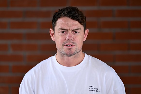 Lachie Neale confirming to the media he had separated from his wife Jules and he was stepping down as co-captain to prioritise personal matters. 