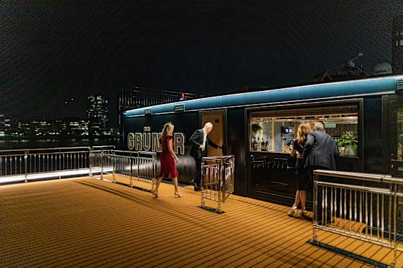 The Gruner Bar onboard APT Solara.