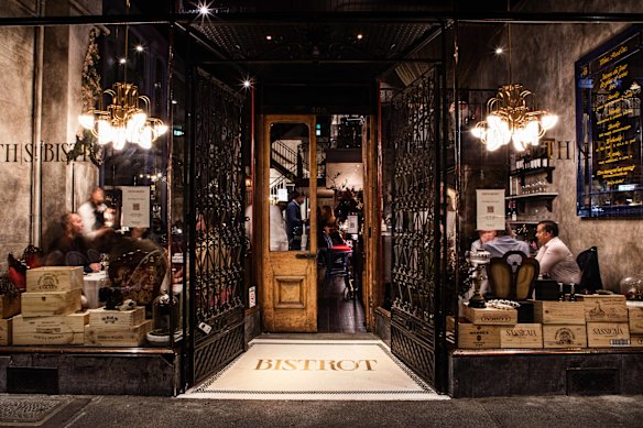 Smith St Bistrot in Collingwood is one of Pickett’s popular eateries owned by his Rogue Traders Group.