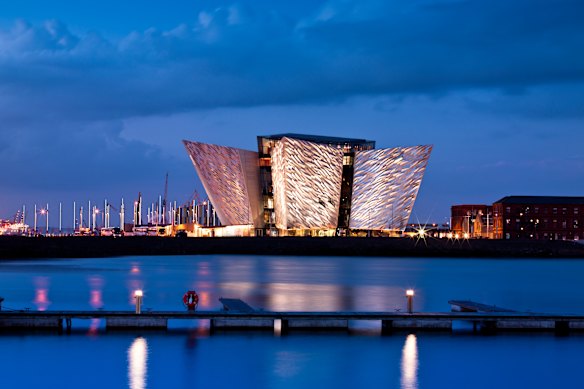 The port district, including the Titanic museum, makes up for the lack of a city park in Belfast.