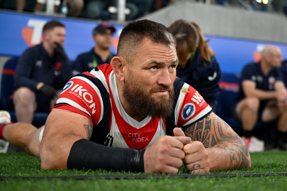 Jared Waerea-Hargreaves won three premierships with the Sydney Roosters