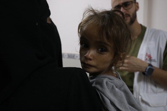 Wateen is suffering from severe malnutrition.
