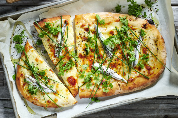 If you can’t find chervil to top your pizza, try parsley or basil instead.