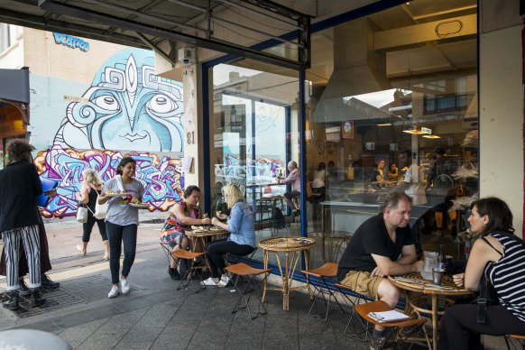 Cairo Takeaway in Enmore Road, Newtown, the scene of the Daily Telegraph’s attempted stunt.