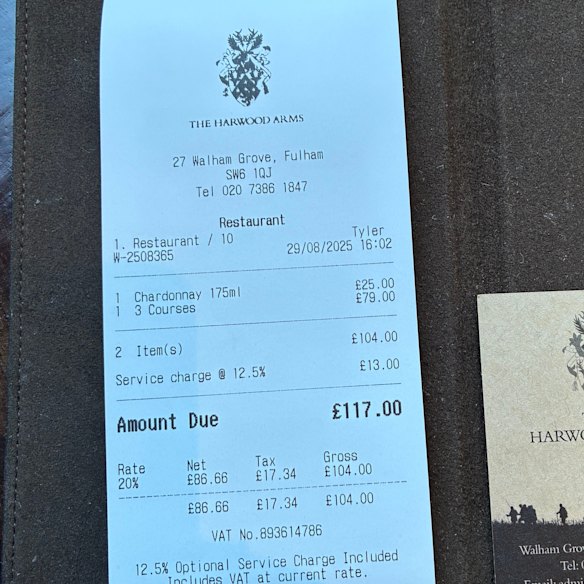 The bill.