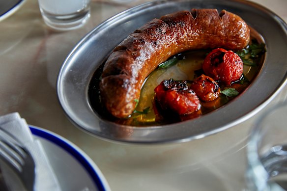 Sujouk sausage.