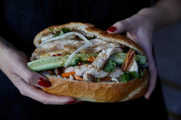 Banh mi at Marrickville Pork Roll.