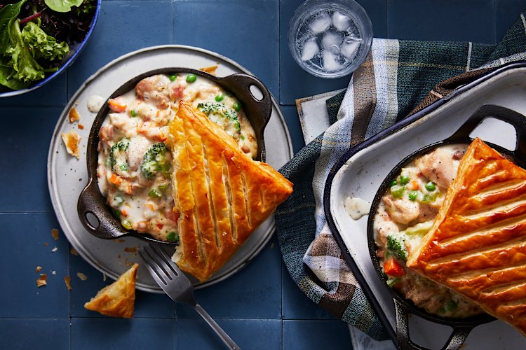 RecipeTin Eats’ deconstructed chicken pot pies.