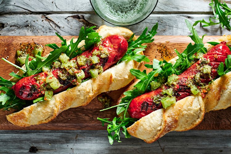 Inspired by an Argentinian street food favourite, these choripan are a fun weeknight meal.