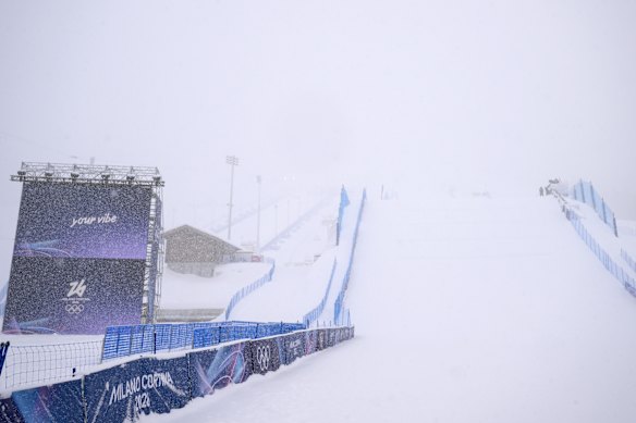 Athletes wear different lenses in low visibility conditions so they can see the landing easier. 