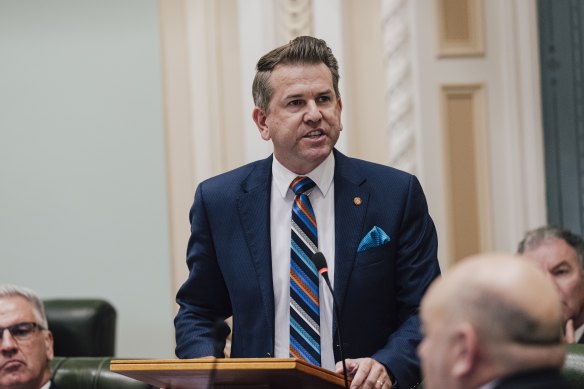 Deputy Premier Jarrod Bleijie introduced the controversial bill in May.