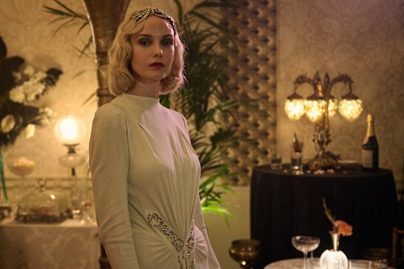 Joanna Vanderham as the most controversial Mitford sister, Diana, in the TV series Outrageous.
