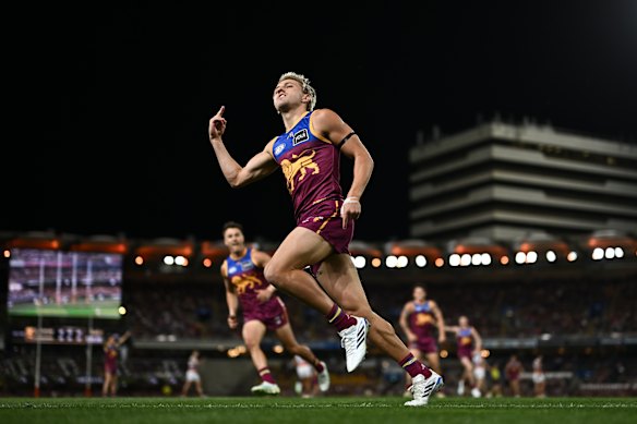 Kai Lohman was lethal against the Crows.