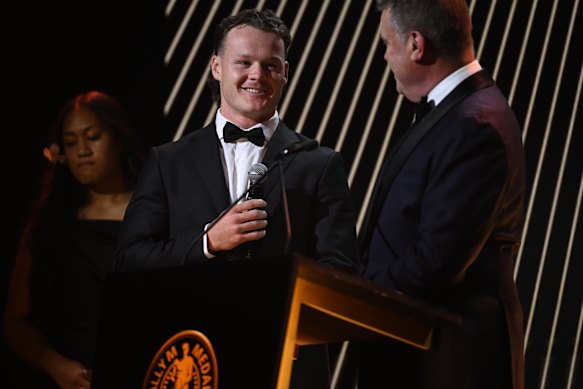 Ethan Strange dragged himself off his sick bed for the Dally Ms.