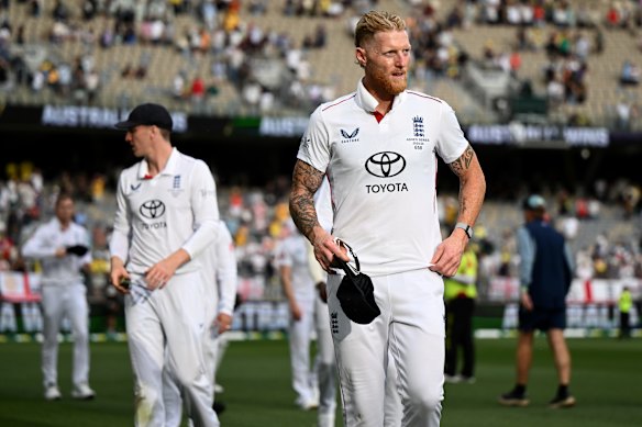 Ben Stokes after losing the first Test.