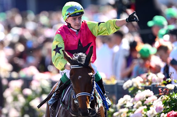Robbie Dolan on 2024 Melbourne Cup winner Knight’s Choice.