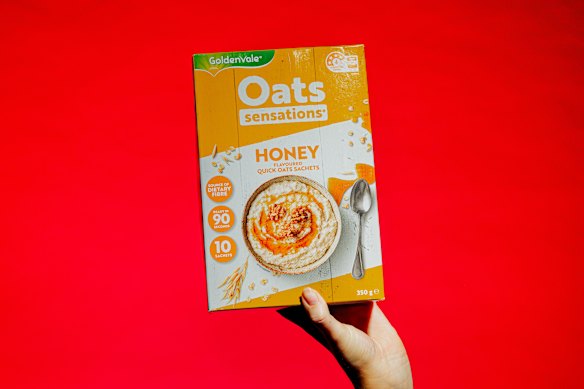 Aldi Goldenvale Honey Oats Sensations.