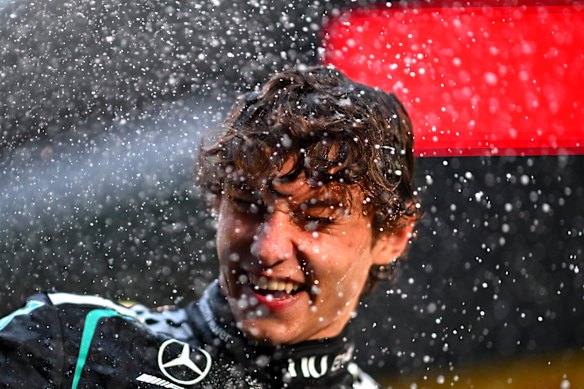 Kimi Antonelli won his maiden GP. 