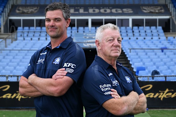 Bulldogs coach Cameron Ciraldo and general manager Phil Gould are signed until 2031.