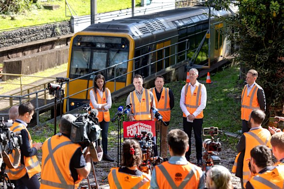 NSW Premier Chris Minns made the announcement about Woollahra station on August 24.