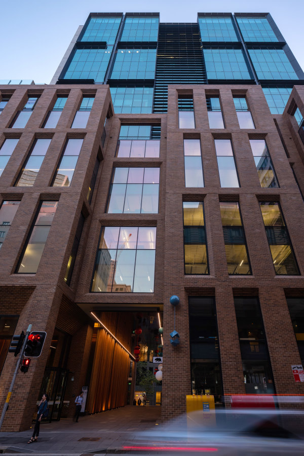 Investa’s 18-floor building at 151 Clarence Street in Sydney.