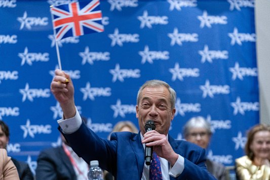 Populist politician Nigel Farage has not yet committed to leading the Reform Party.