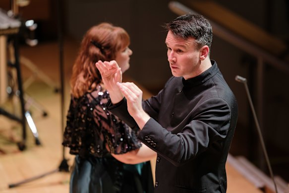 Sydney Chamber Choir conductor Sam Allchurch. 
