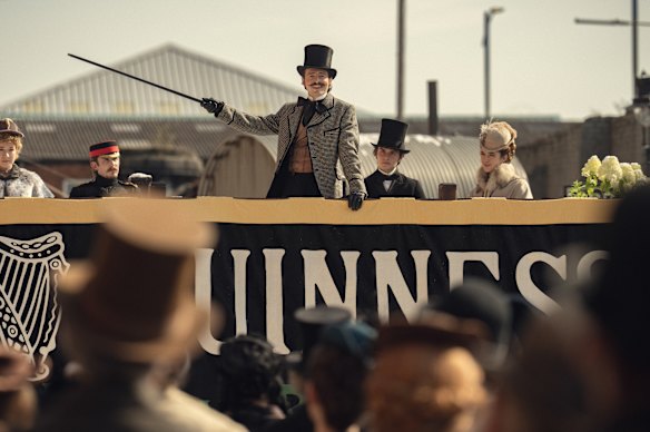 Anthony Boyle plays Arthus Guinness in House of Guinness on Netflix