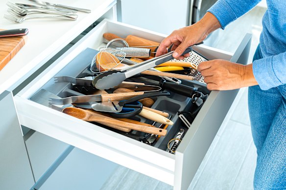Which kitchen gadgets are cluttering up the drawer, and which ones should be protected at all costs?