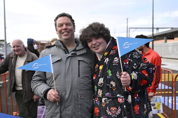 Craig and Fraser Hill line up at Sunbury.