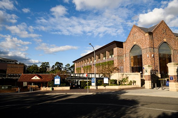 Knox Grammar School in Wahroonga.