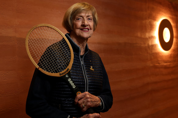 Twenty-four-time grand slam winner Margaret Court.