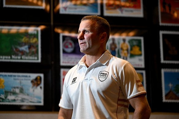 Inaugural PNG Chiefs NRL coach Willie Peters.