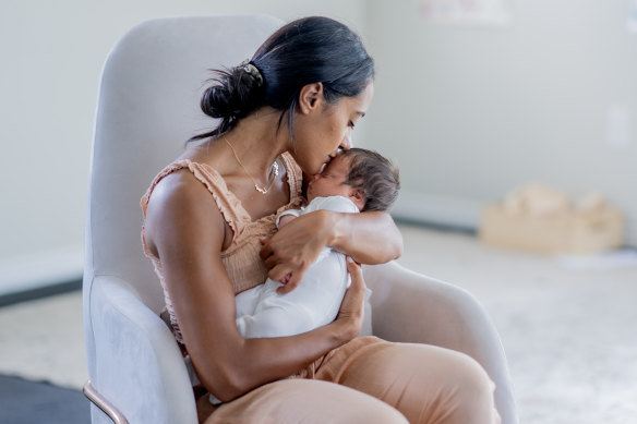 As many as one in three new mothers access support services such, according to PANDA.