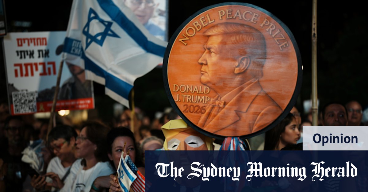 The world looks to Trump for peace and gets a master of grift