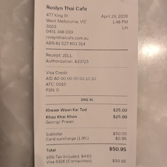The bill