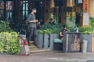Canggu cafes and restaurants remain active as businesses in Kuta and Legian have largely closed.