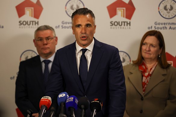 SA Premier Peter Malinauskas.