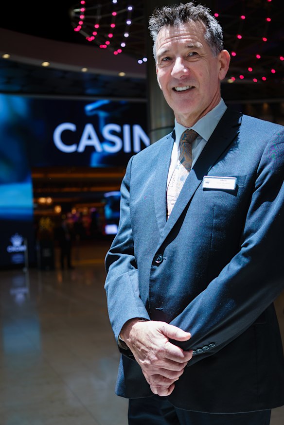 Crown Perth gaming floor manager David Littler.