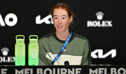 Australia’s Maya Joint is a rising star on the women’s tennis tour.