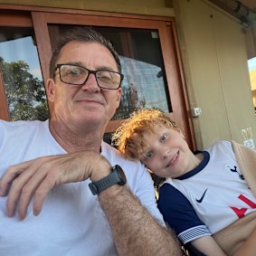 Merimbula is now Neil and Harry Breen’s new favourite holiday spot. 