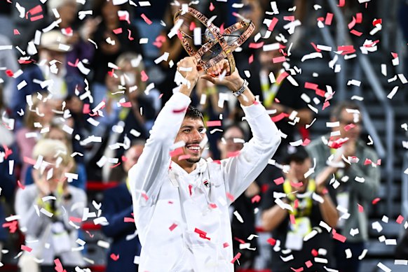 Popyrin’s win at the Canadian Open in 2024 was the biggest victory of his career.