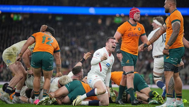 It was a day to forget for the Wallabies in London.
