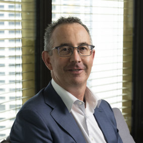 Damien Nicks is the chief executive of AGL Energy. The company is transitioning from coal generation to a portfolio of renewables.