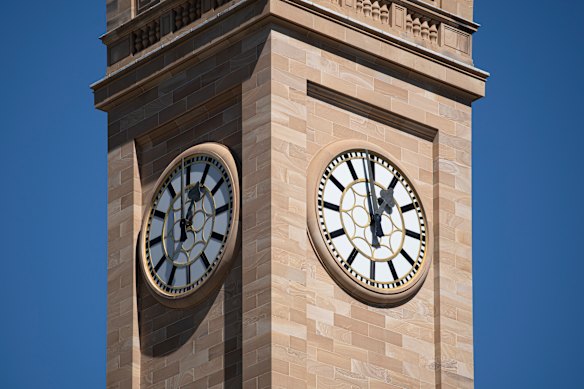 The City Hall clock has been silent for months.